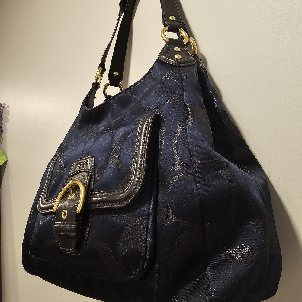 Coach Black Handbag - Picture 6 of 8